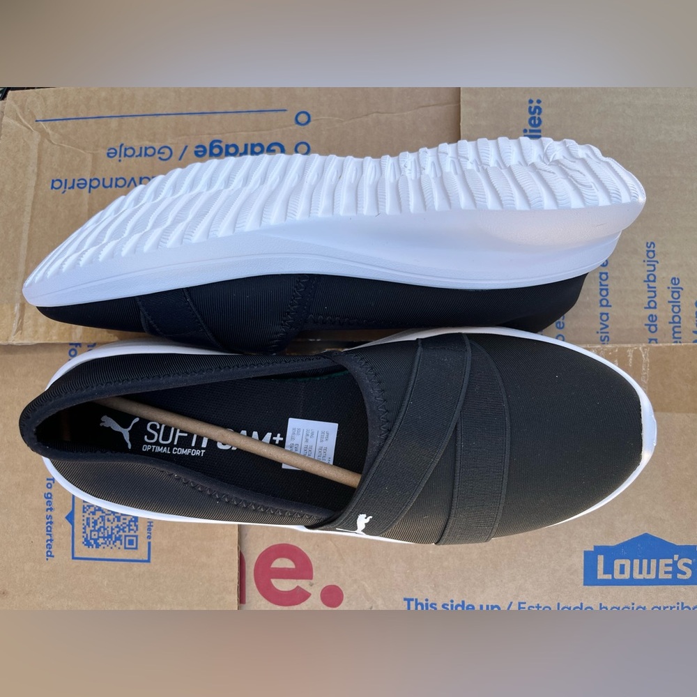 Puma Black and White Sneakers for Urban Adventures